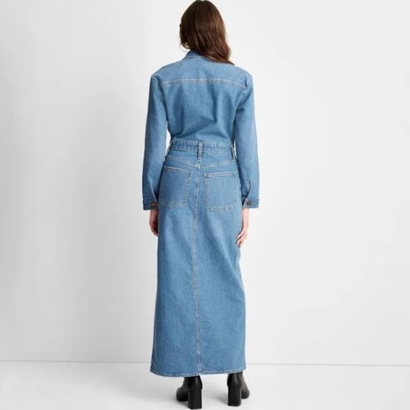 Universal Thread Women's Long Sleeve Denim
Maxi Shirtdress Size 2 - Picture 2 of 6